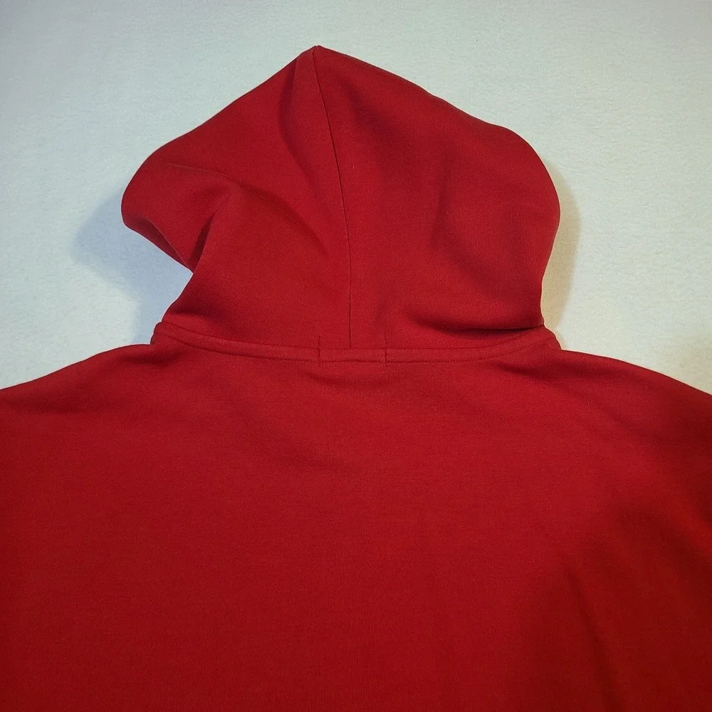 Polo Ralph Lauren Full Zip Big & Tall Hooded Hoodie Sweatshirt with Pony - Red